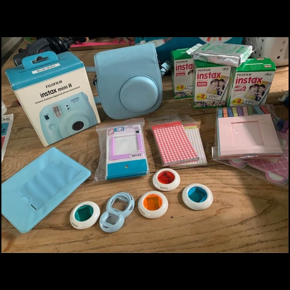 Fijiflim Polaroid camera set